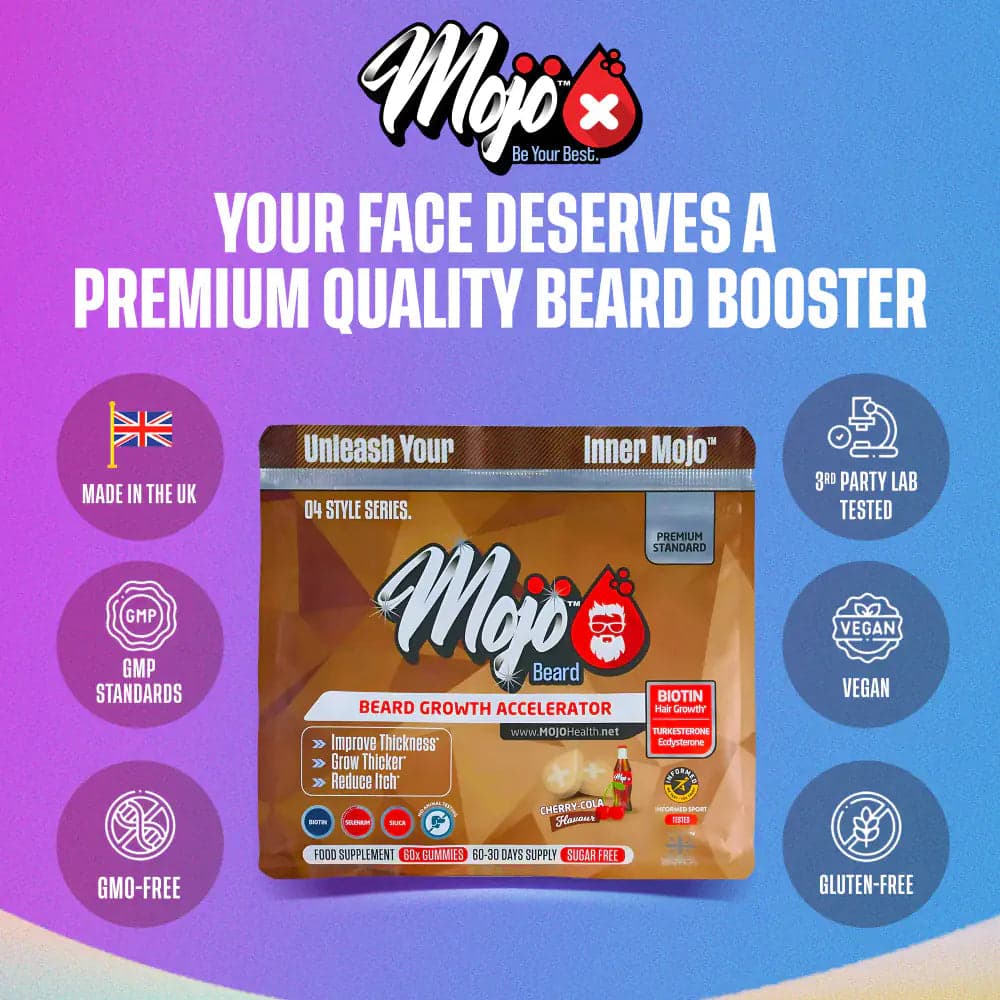 MOJO™ BEARD Gummies (Free-Trial)