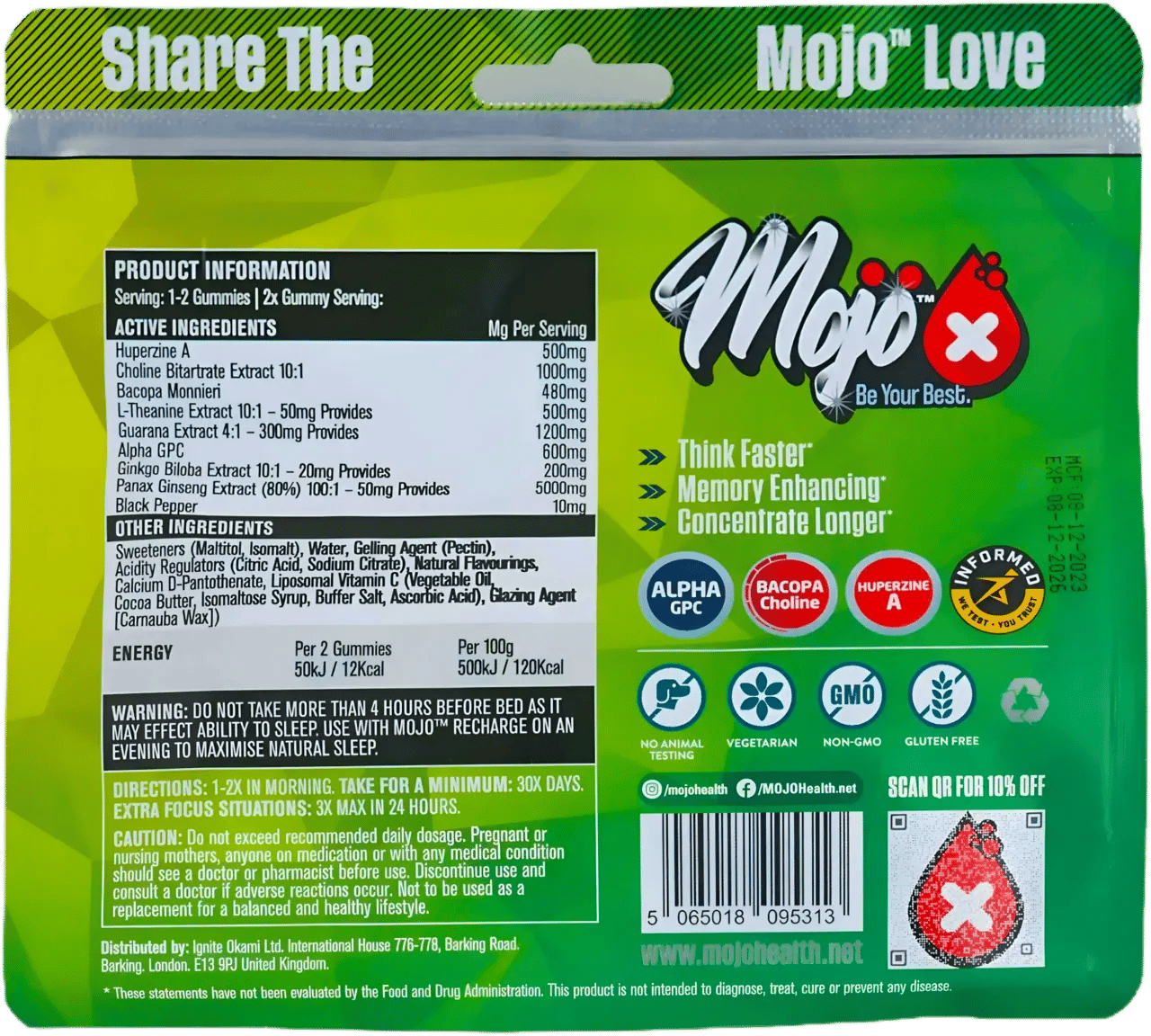 MOJO™ KICKSTART Gummies (Free-Trial)