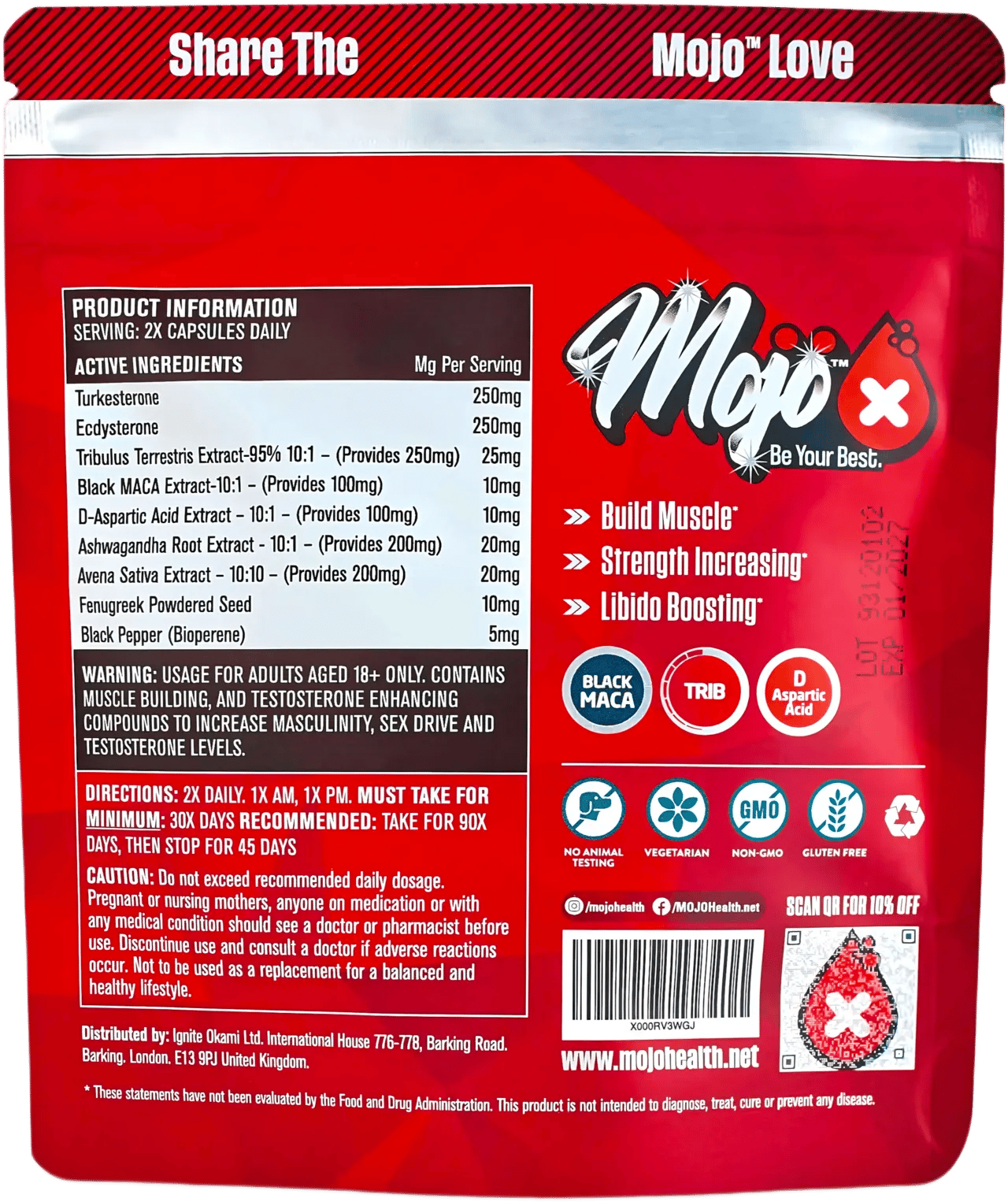 MOJO™ MACHO Capsules (Free-Trial)