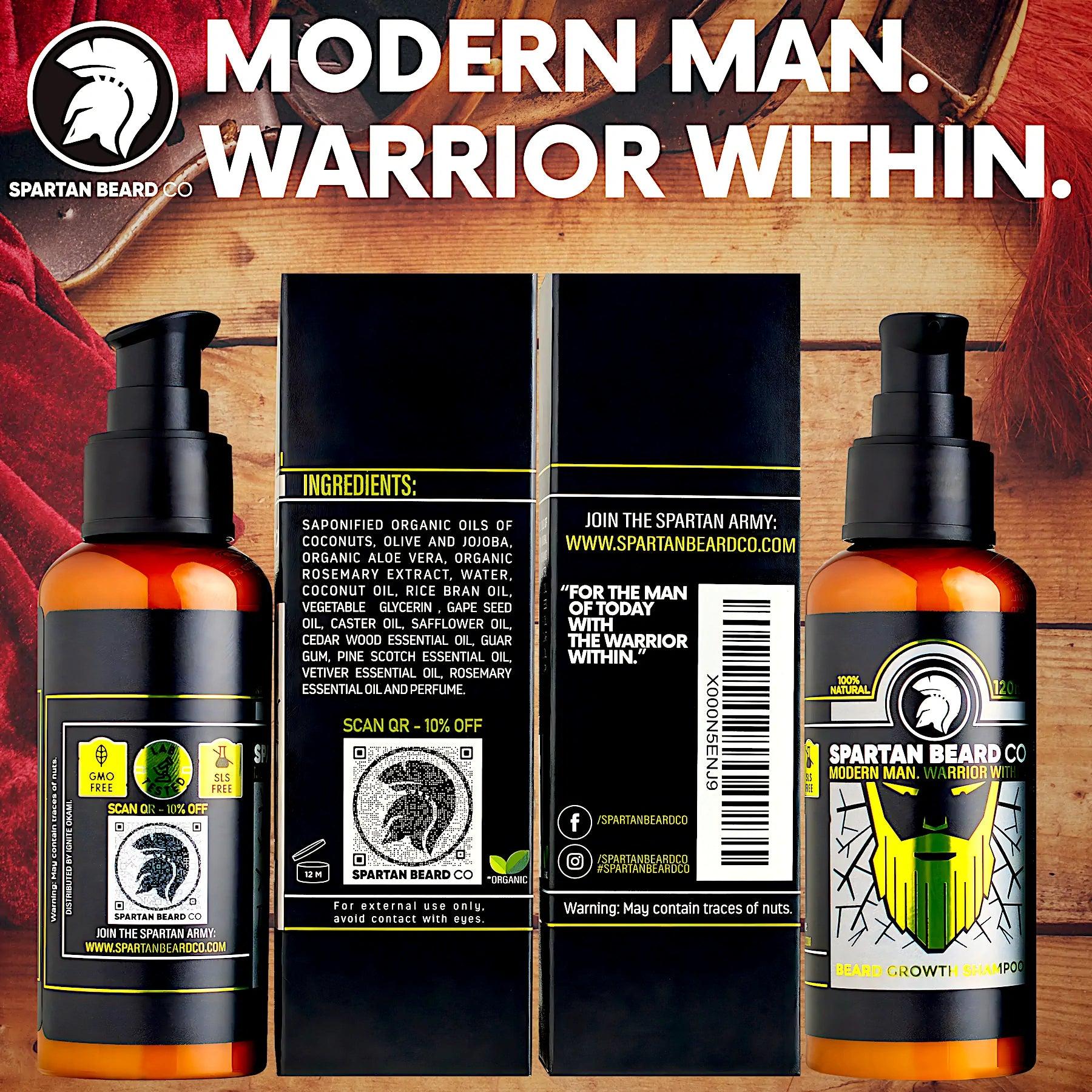 SPARTAN BEARD™ Growth Shampoo (Free-Trial)