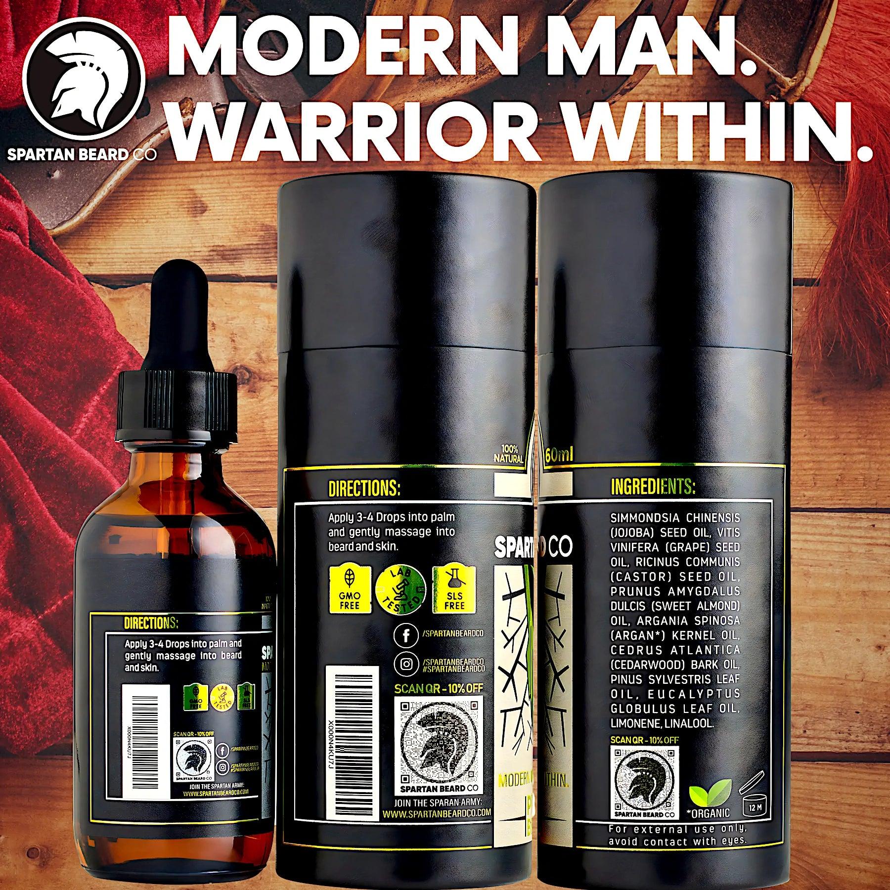 SPARTAN BEARD™ Oil (Post-Checkout)